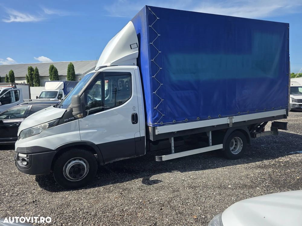 Iveco DAILY 70C17 PRELATA LUNGA si LIFT - 1