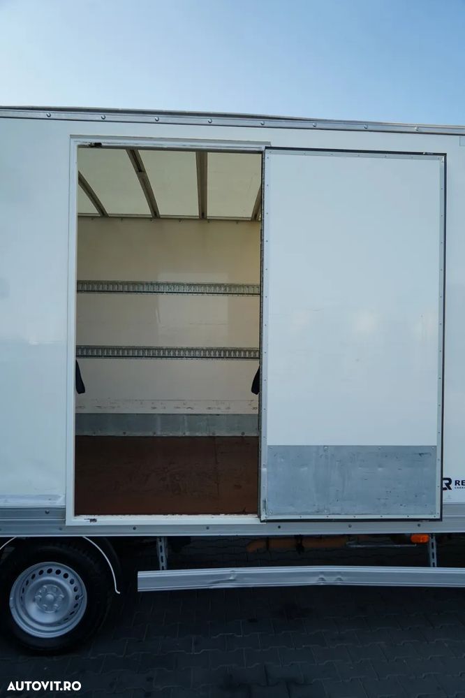 Iveco DAILY 35-160 / CONTAINER - 4,3 M / DHOLLANDIA LIFT - 750 KG / 3 LOCURI / DOUĂ / IMPORTAT / - 13