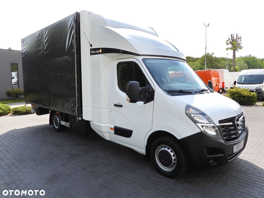 Opel MOVANO PLANDEKA 10 PALET WEBASTO TEMPOMAT KLIMATYZACJA LEDY PNEUMATYKA  165KM - 5