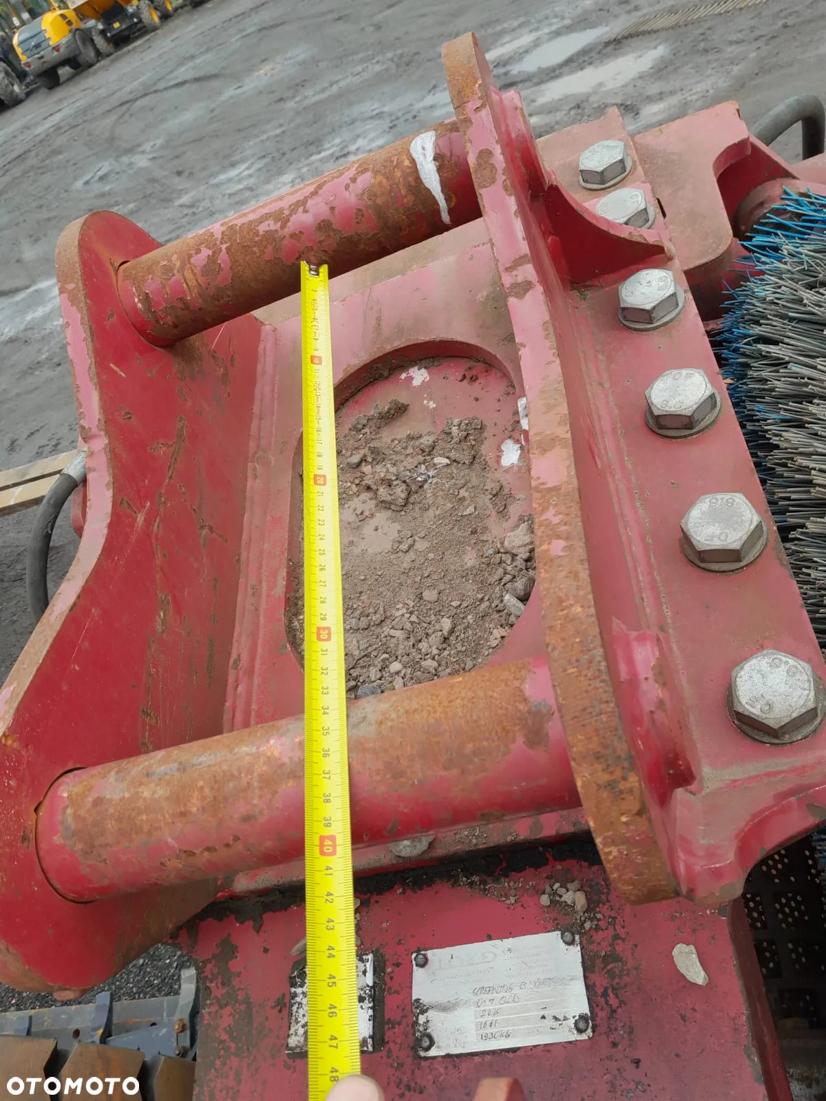 Łyżka ażurowa przesiewająca sortująca hydrauliczna bębnowa przesiewacz do koparki szerokość 130cm. - 18