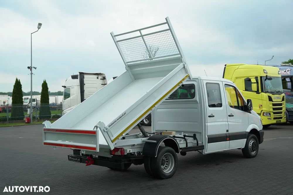 Mercedes-Benz SPRINTER / BASCULATOR / CU OPȚIUNI / 6 LOCURI / DOUĂ / MANUAL / IMPORTAT - 7