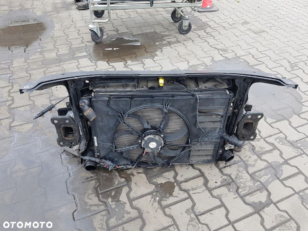 SKODA SUPERB II 2 08-12r 1.6 TDI PAS PRZEDNI CHŁODNICE WENTYLATOR - 3