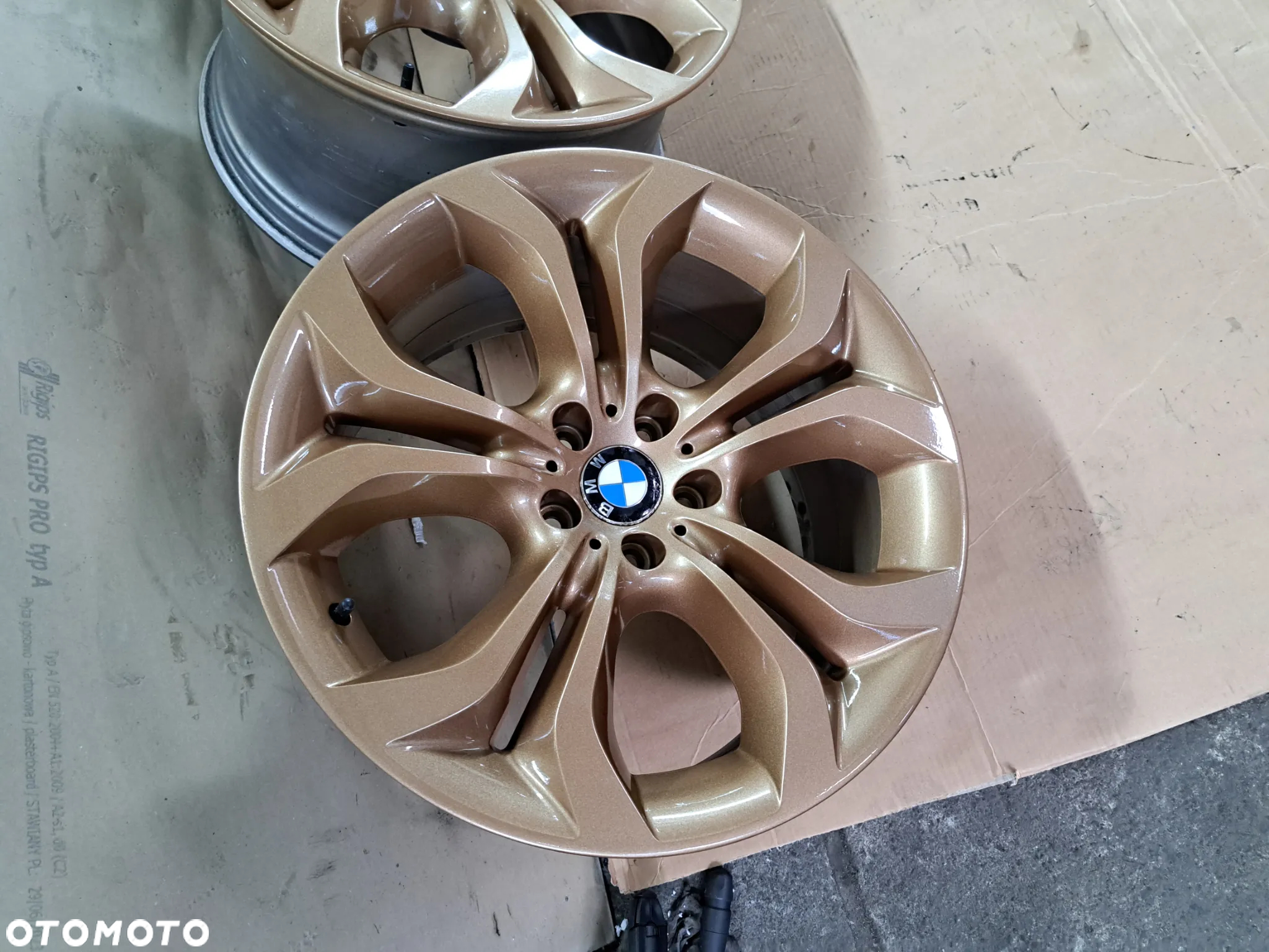 Alufelgi BMW x5 x6 e70 e71 20 cali dwie szerokości platynowy brąz - 2