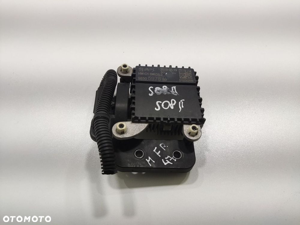 RADAR SENSOR DISTRONIC PEUGEOT 508 II 2018-2023 9830597580 - 3