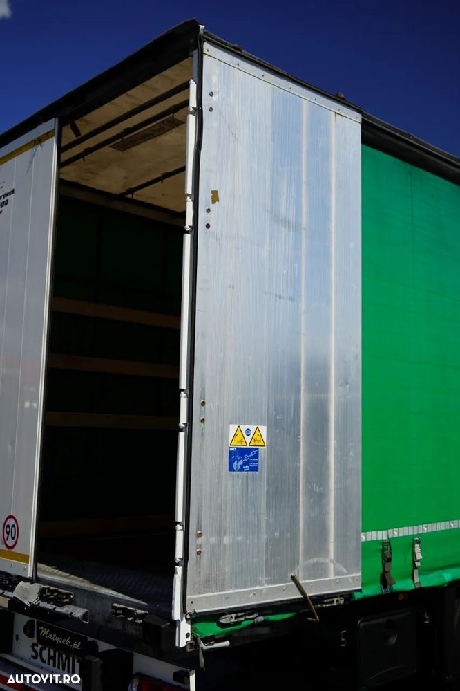 Schmitz Cargobull CORTINĂ / 2X AXE RIDICATIVE / SAF / PRELATĂ ARMATĂ / STANDARD - 14