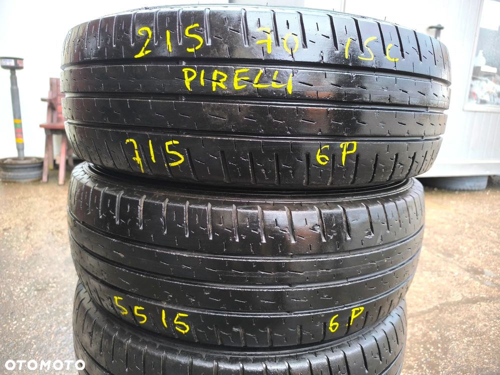 215/70R15C 15 C 109/107S Opony Letnie Lato PIRELLI CARRIER 7mm Legnica ALU-RAD 215/70 - 2