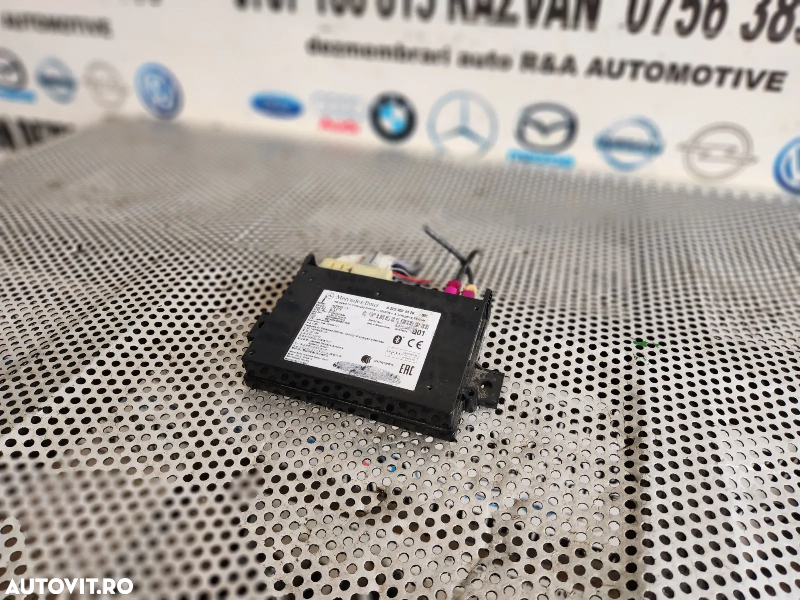 Modul Telematic Mercedes C Class E Class W205 W238 GLC W253 X253 Cod A2229004320 Dezmembrez Mercedes GLC X253 W253 Volan Stanga Motor 654.920 - Dezmembrari Arad - 3