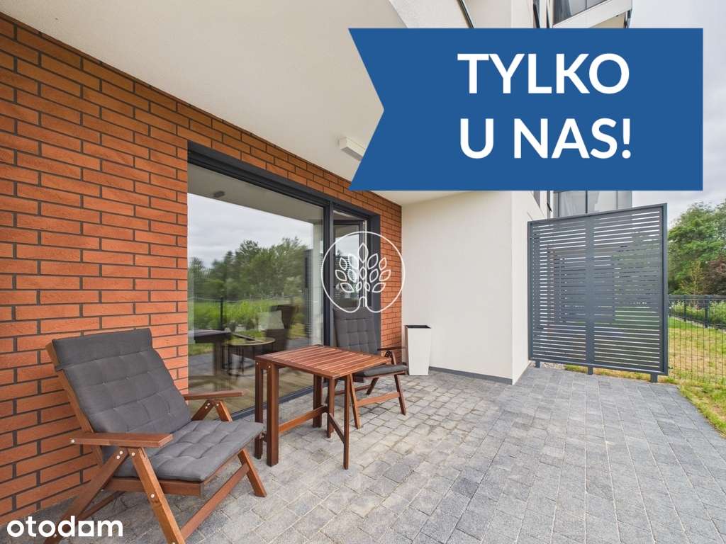 Nowe 2 pokoje z garderobą i ogródkiem, Fordon