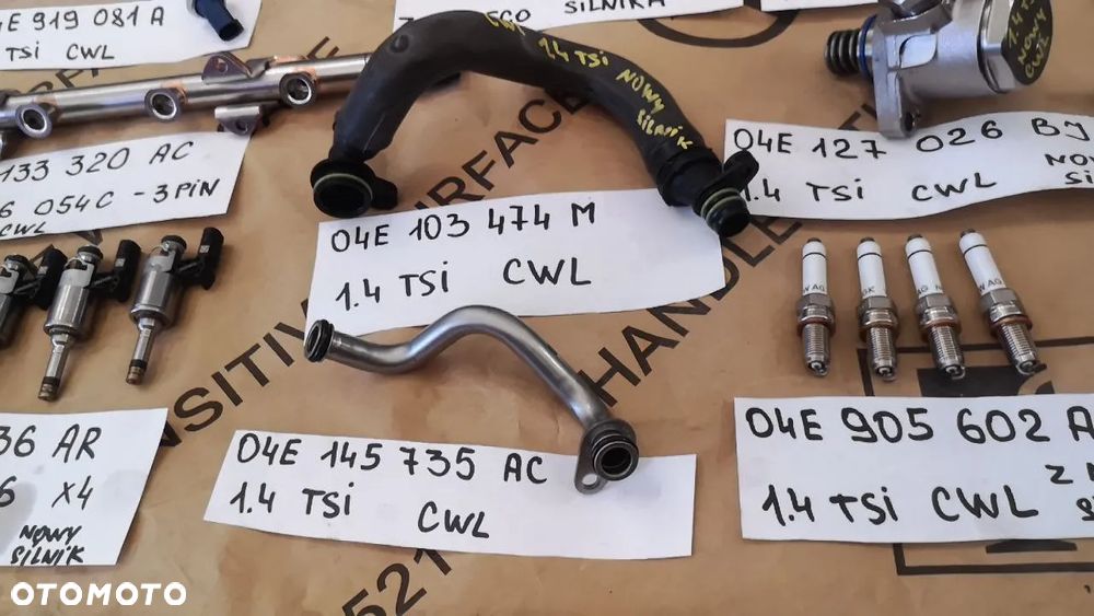 OSPRZĘT Z NOWEGO SILNIKA  1.4 TSI CWL - 21