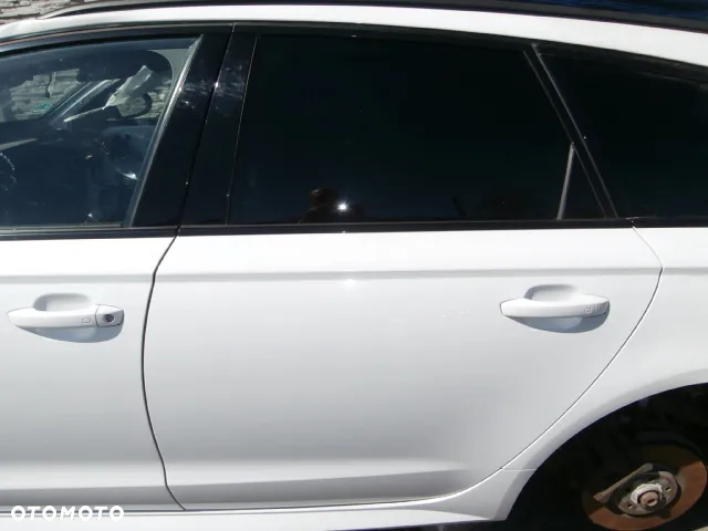 DRZWI PRZEDNIE TYLNE LEWE PRAWE AUDI A6 C7 LS9R Kombi LZ9C Biale kpl. - 2