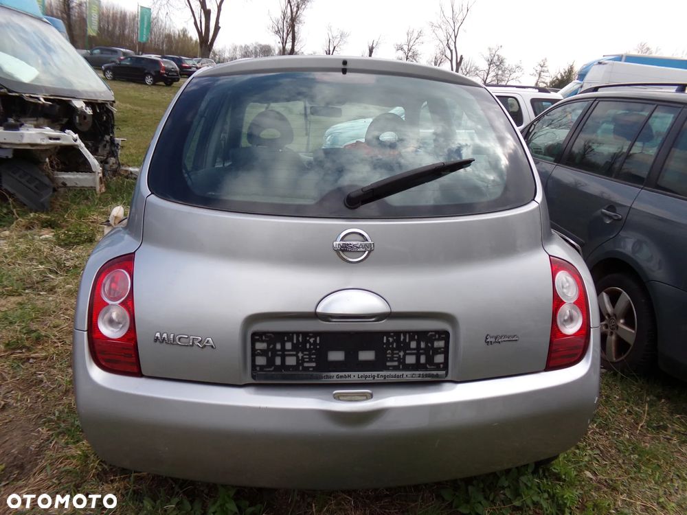 Klapa tylna Nissan Micra K12 KYO
