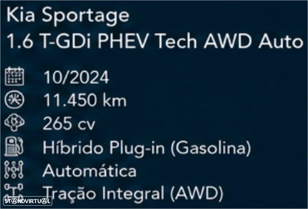 Kia Sportage 1.6 T-GDi PHEV Tech - 12