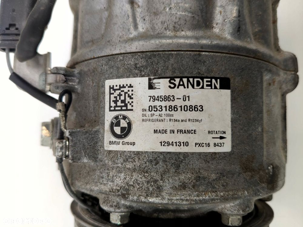 BMW G31 G30 2.0 D SPRĘŻARKA KLIMATYZACJI 7945863 - 2