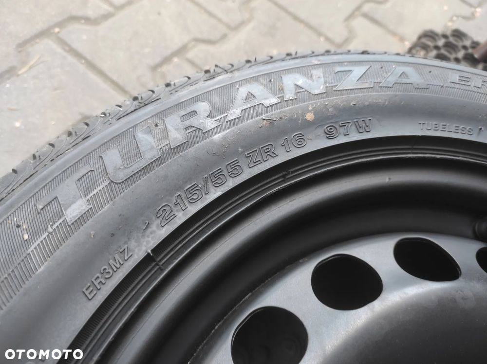 KOŁO ZAPASOWE DOJAZDOWE DOJAZDÓWKA R16 215 55 5X112 ET 45 7J 3C0601027A 3C0601027L  VW PASSAT B6 B7 CADDY GOLF 5 6 PLUS KOMBI JETTA TOURAN EOS AUDI A3 8P SKODA OCTAVIA 2 SEAT LEON 2 ALTEA TOLEDO 3 ALTEA XL WYSYŁKA !!! - 2