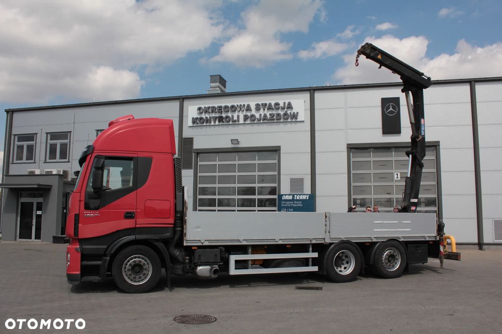 Iveco 460 side construcion with Crane - 2