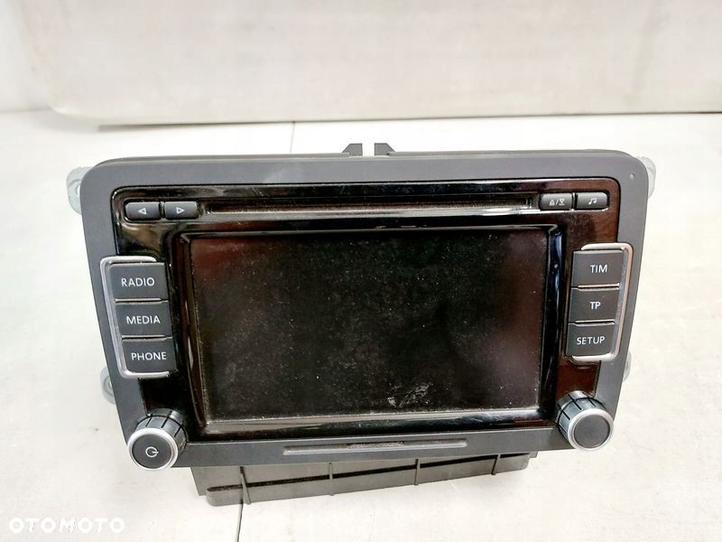 VW TIGUAN GOLF 6 VI JETTA RADIOODTWARZACZ RADIO NAWIGACJA NAVI 3C8035195 - 1