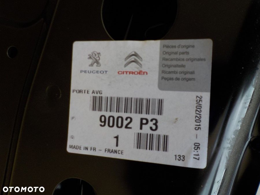 PEUGEOT 206 CC CABRIO DRZWI NOWE ORYGINAŁ LEWE - 3