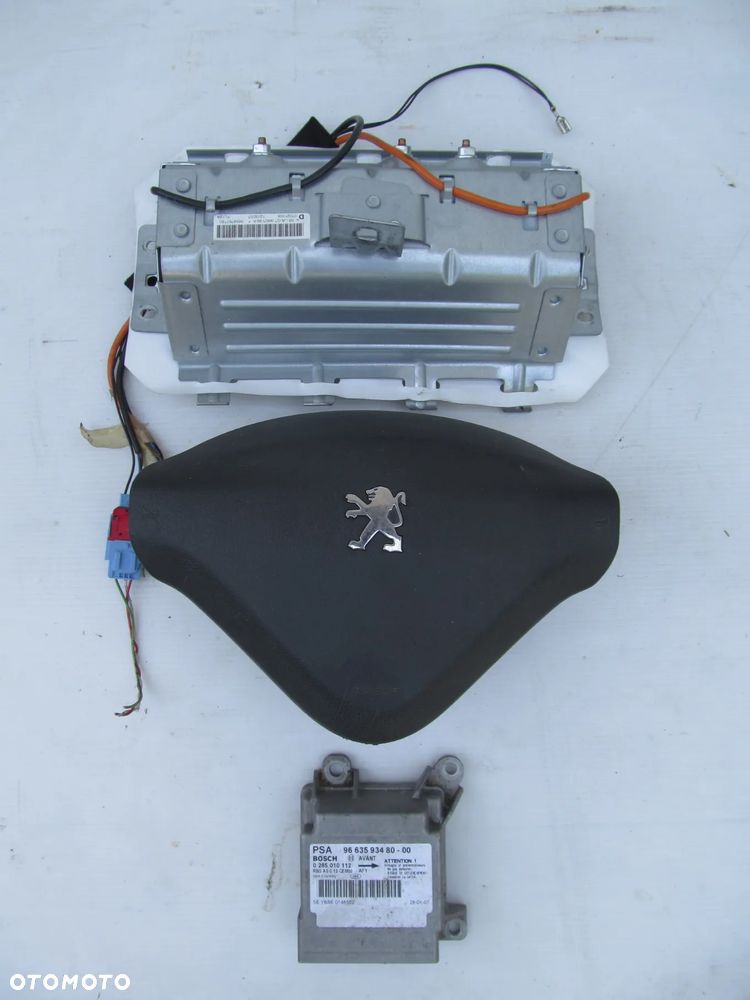 PODUSZKA KIEROWCY PASAZERA SENSOR PEUGEOT 207 SLASK WYSYLKA - 1