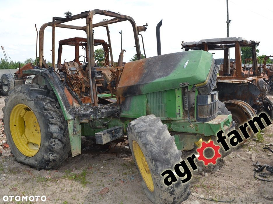 John Deere części 6200 SE 6100 silnik skrzynia zwolnica wał głowica zwrotnica zwolnica dyferencjał - 1