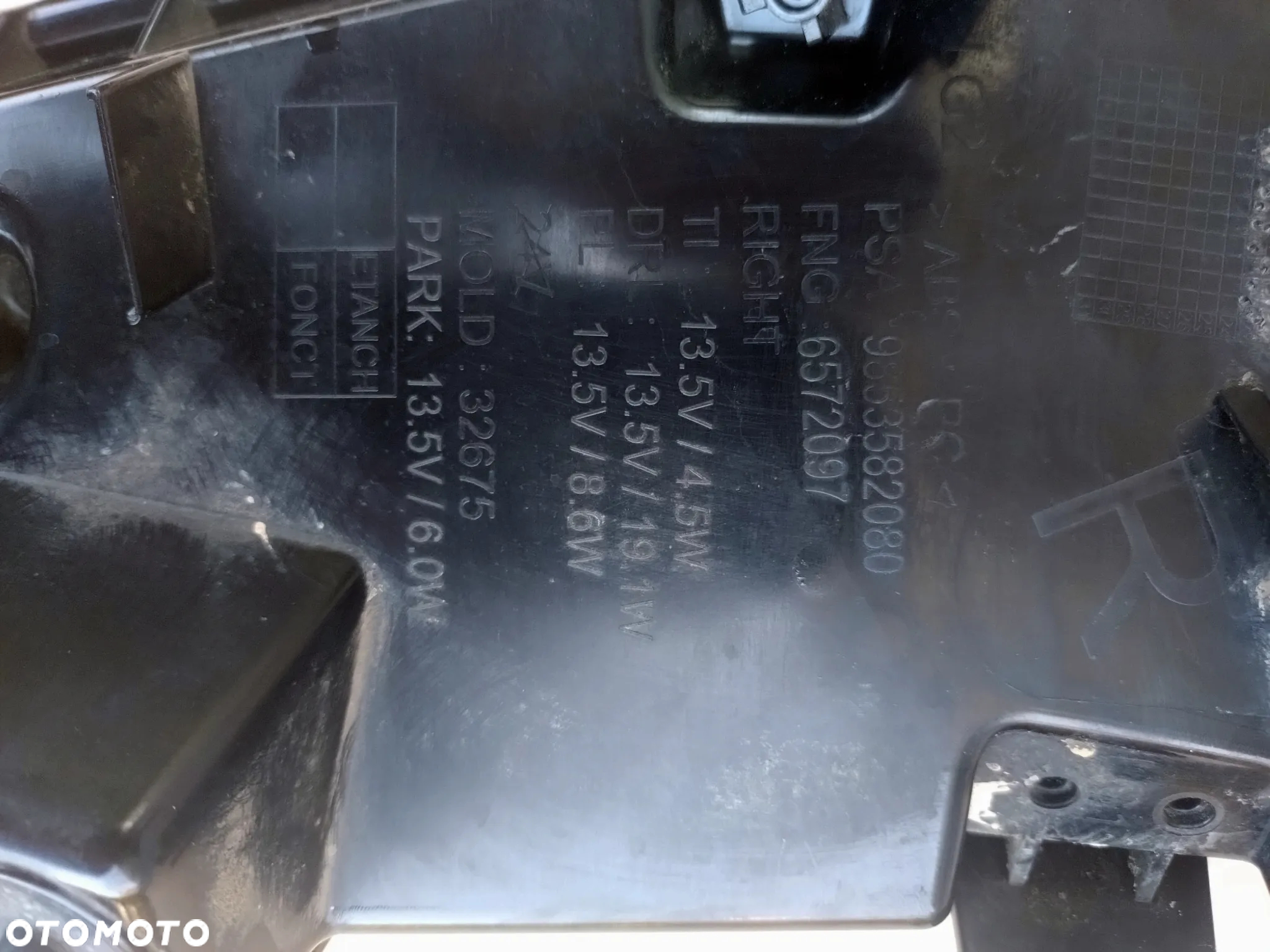 CITROEN DS7 LIFT - DRL LED PRAWY ORYGINAŁ STAN BDB! - 8