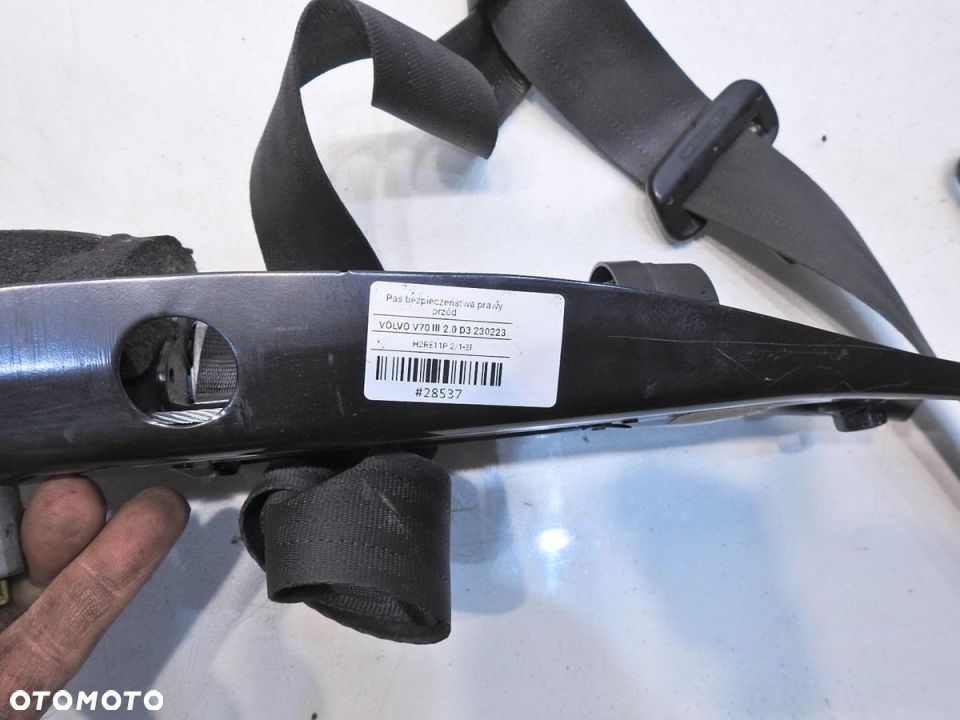 PAS BEZPIECZEŃSTWA NAPINACZ PRAWY PRZÓD V70 III - 7