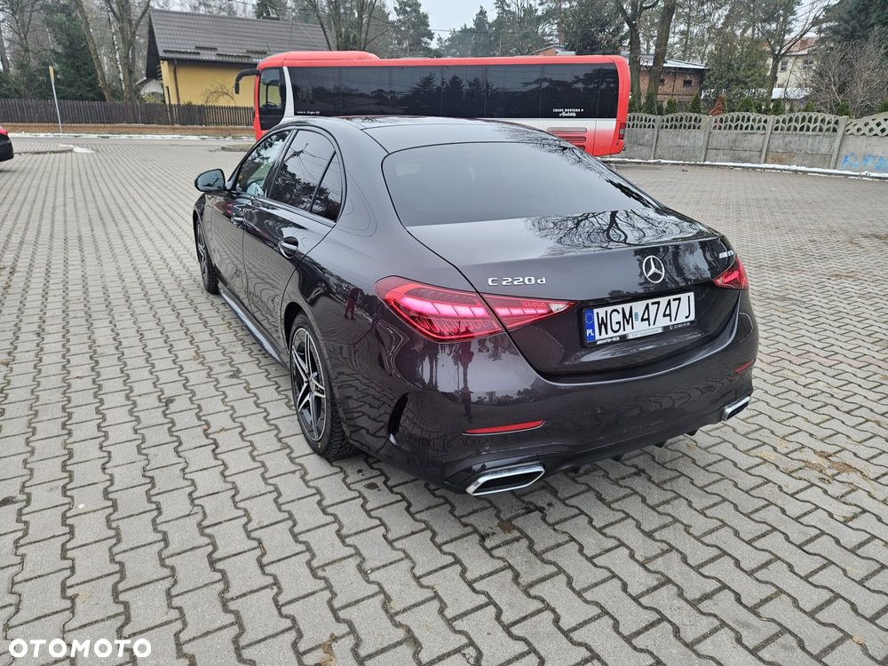 Mercedes-Benz Klasa C 220 d 9G-TRONIC AMG Line - 4