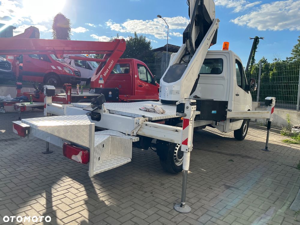 Mercedes-Benz Podnośnik Koszowy Ruthmann TB270 Zwyżka 27 Metrów 16 w Bok UDT Import Jak Wumag Gsr Multitel - 23