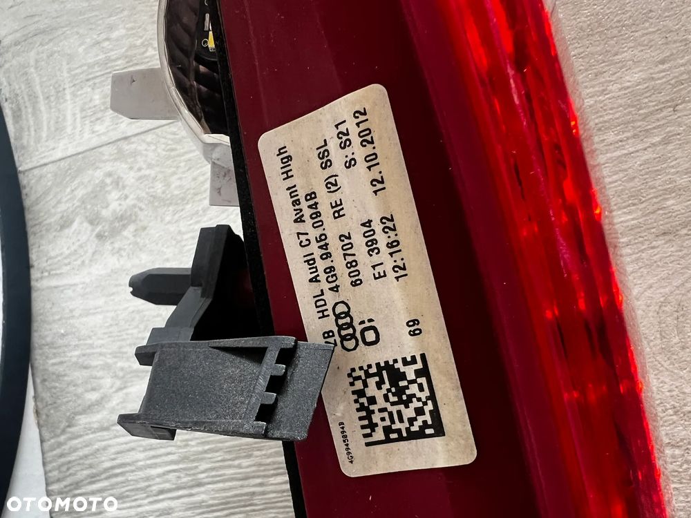 KOMPLET LAMP TYŁ AUDI A6 C7 AVANT LED 4G9945096B 4G9945094B 4G9945095B 4G9945093B - 6