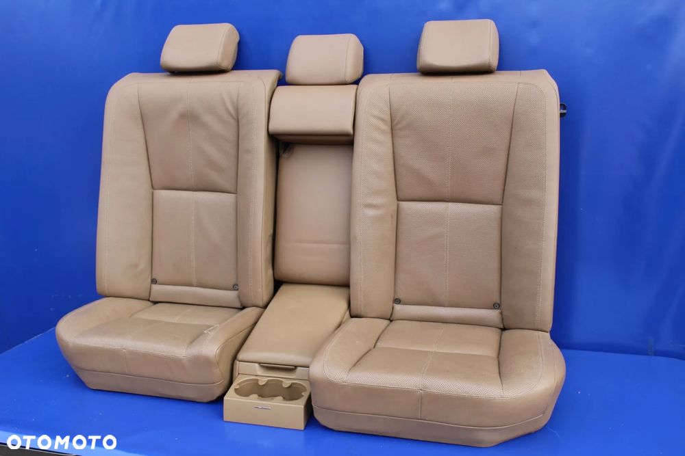 Fotele dynamiczne wentylowane masaże brąz OE Mercedes W221 - 25