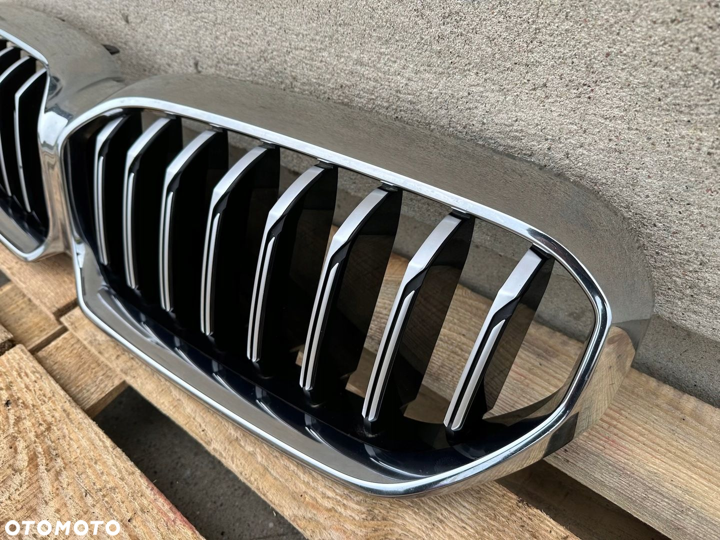GRILL ATRAPA PRZÓD NERKI BMW 5 G30 G31 LIFT FL LCI 9464210 2020- CAŁY - 4