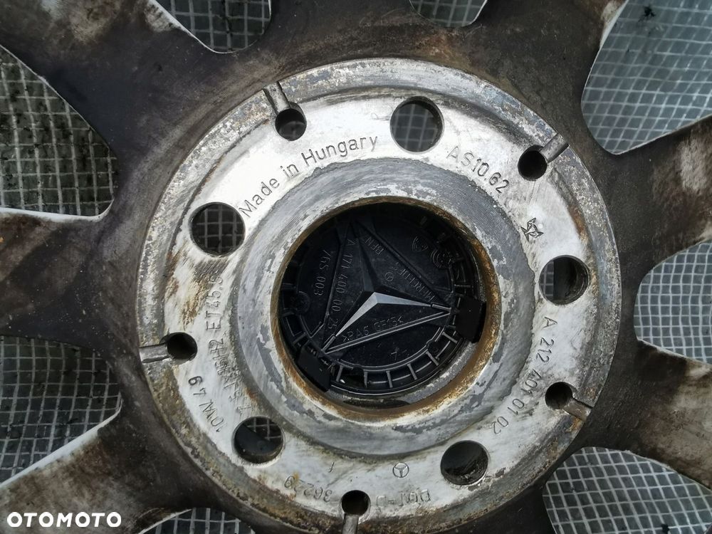 MERCEDES E-KLASA W212 KOŁA LATO LETNIE FELGI 225/55R16 5x112 ET45.5 7.5Jx16 - 12
