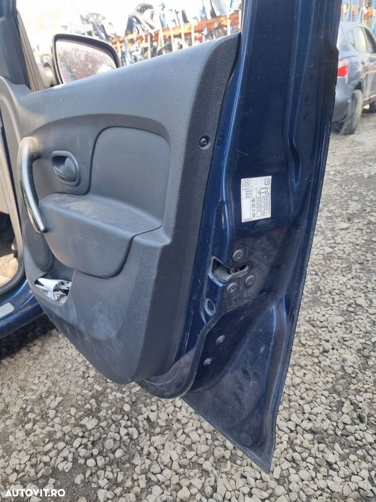 Usa Dreapta Fata Dacia Sandero 2 2012 - 2016 Hatchback 4 Usi Bleu Cosmos TERPR (1472) - 3