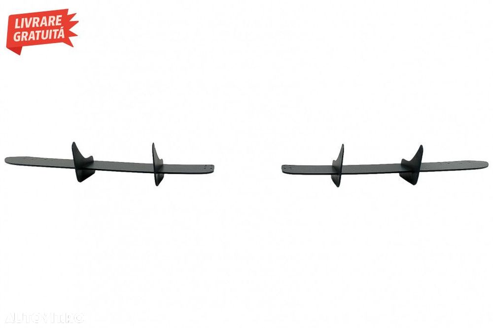 Extensie Difuzor Bara Spate VW Golf VI 6 R20 (2008-2013) Negru - 1