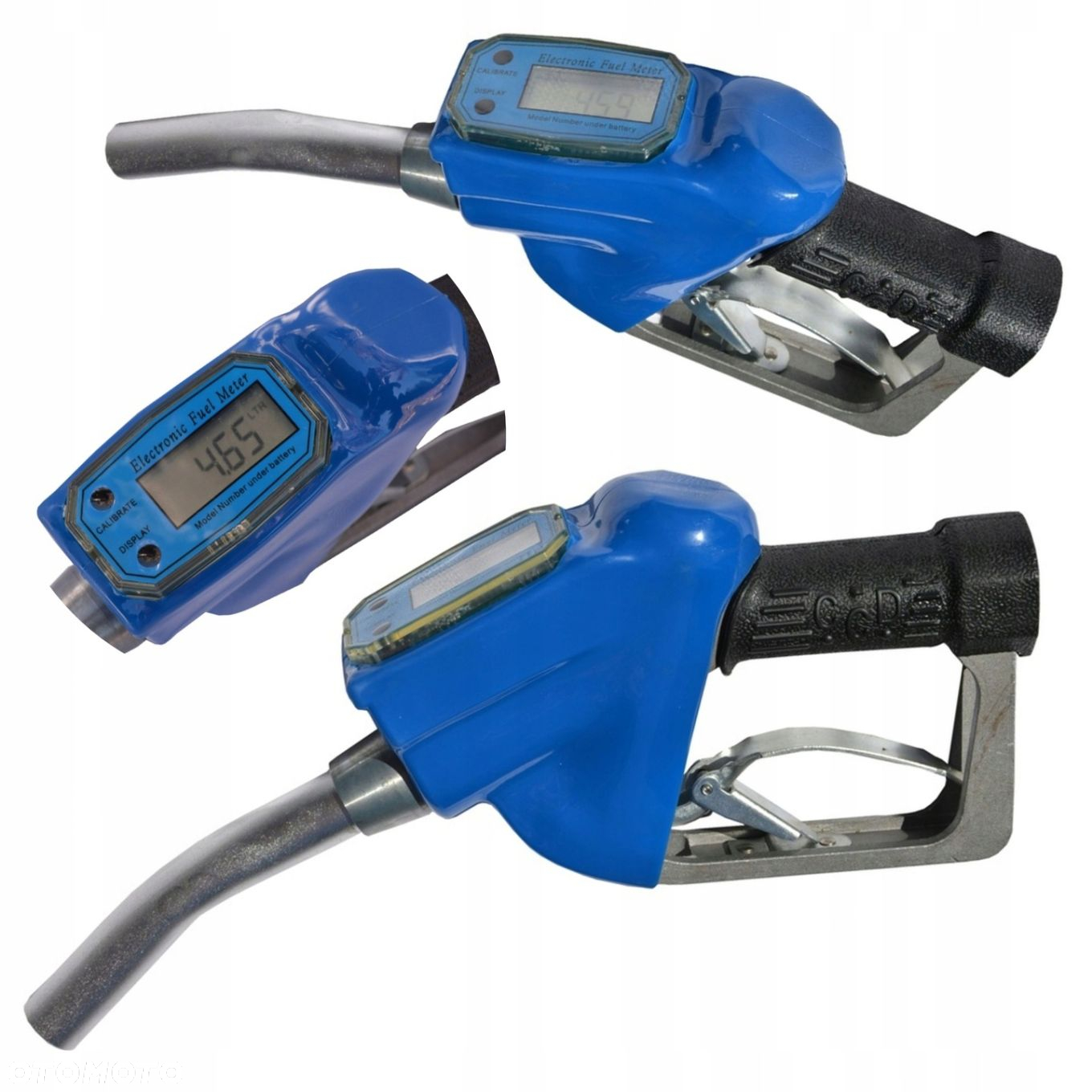 PISTOLET DO DYSTRYBUTORA POMPY PALIWA I OLEJU CPN LICZNIK WYŚWIETLACZ LCD - 9