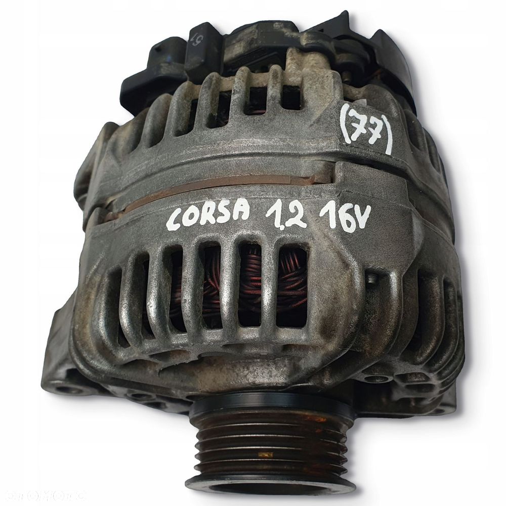 ALTERNATOR Opel Corsa D 1.2 16V Bosch 0124425057 13222931 120A ZZ - 2