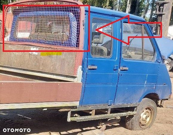 SZYBA TYŁ TYLNA RENAULT TRAFIC I LIFT DOKA 89-00 MAZOWSZE - 4
