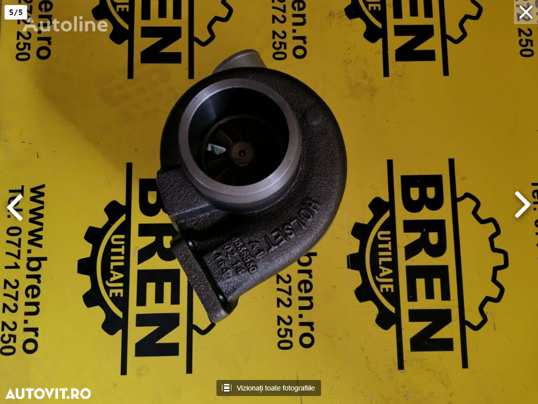 Turbocompresor motor (H200352245) pentru excavator IVECO NEW HOLLAND E215 nou - 5