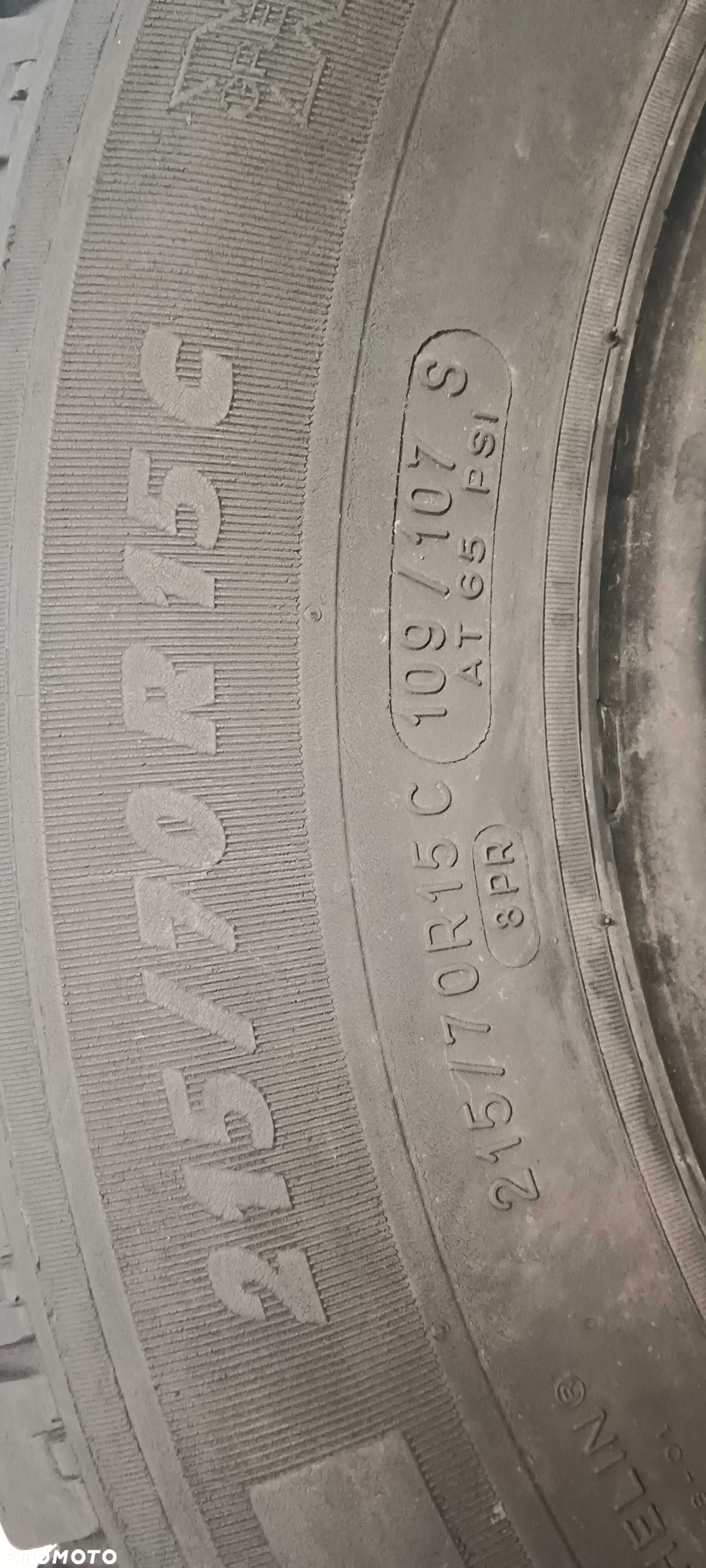 K595480M Komplet 215/70R15C Michelin Agilis - 7