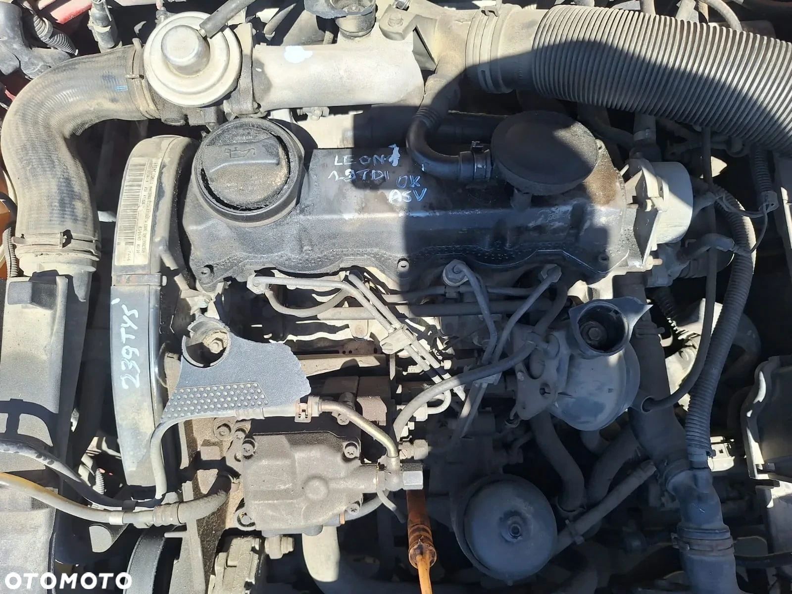 SILNIK 1.9 TDI ASV 110 KM SEAT LEON I GWARANCJA - 1