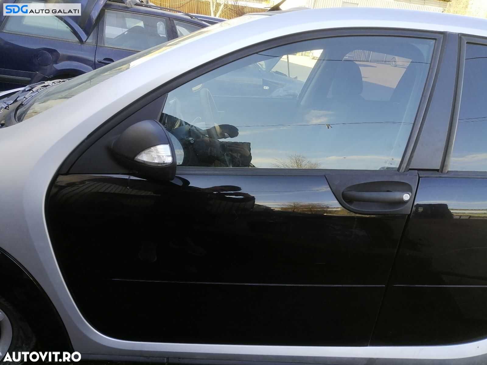 Usa Usi Portiera Portiere Stanga Fata Dezechipata Smart Forfour W454 2004 - 2006 Culoare EA4 C21L Jack Black [0770] - 1