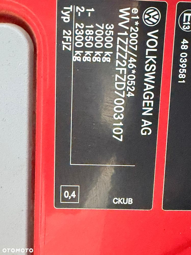 Volkswagen Crafter, Bliźniak, Doka 5/6 osób, Dźwig HMF 500kg - 8