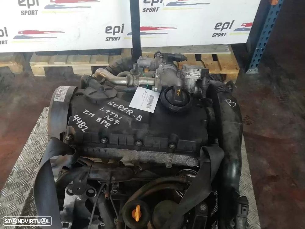 MOTOR COMPLETO SKODA SUPERB I 2007 -BPZ - 2
