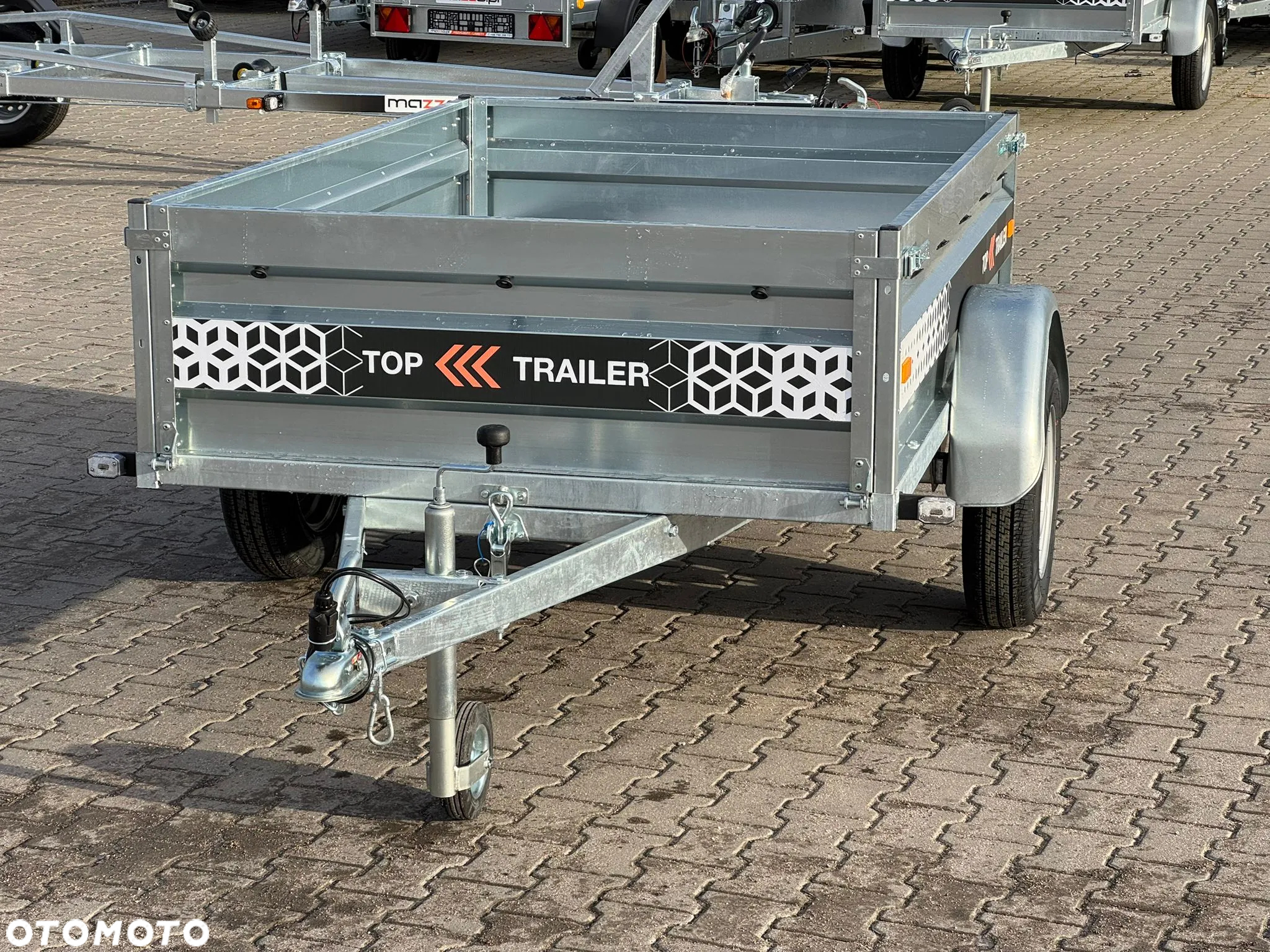 MAZZO DOSTAWA! Przyczepa Top Trailer TT20 MAX 202x131x45cm DMC 750 kg SPAWANA! kat. B, MOCNA! PROMOCJA CENOWA! - 18