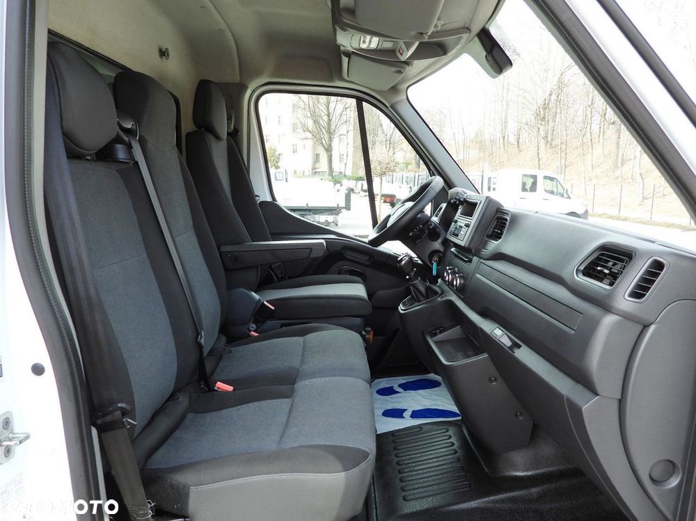 Renault MASTER PLANDEKA 10 PALET WEBASTO TEMPOMAT LEDY PNEUMATYKA KLIMATYZACJA  165KM - 37
