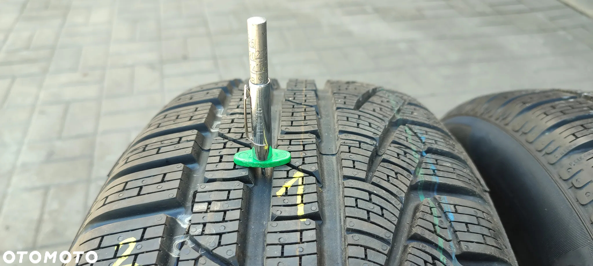 OPONY ZIMOWE 225/50R18 PIRELLI SOTTOZERO WINTER 210 SERIA II (1116) ZIMA 9mm 2 SZTUKI PARA - 7
