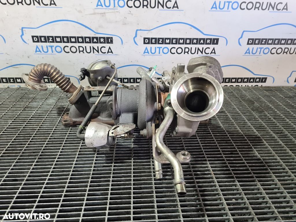 Turbo Volvo XC60 2.4 D 2008 - 2013 215CP D5244T11 Euro5 (1053) BITURBO CU ACTUATOR ... - 4