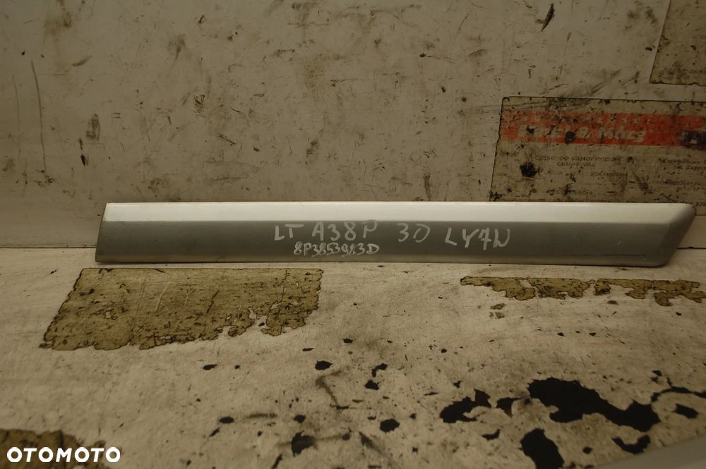 LISTWA BŁOTNIKA LEWY PRAWY TYŁ 8P3853983B 8P3853984 AUDI A3 8P 3D LZ9Y/ LY3J/ LY9B/ LY7W 8P3853983C - 14