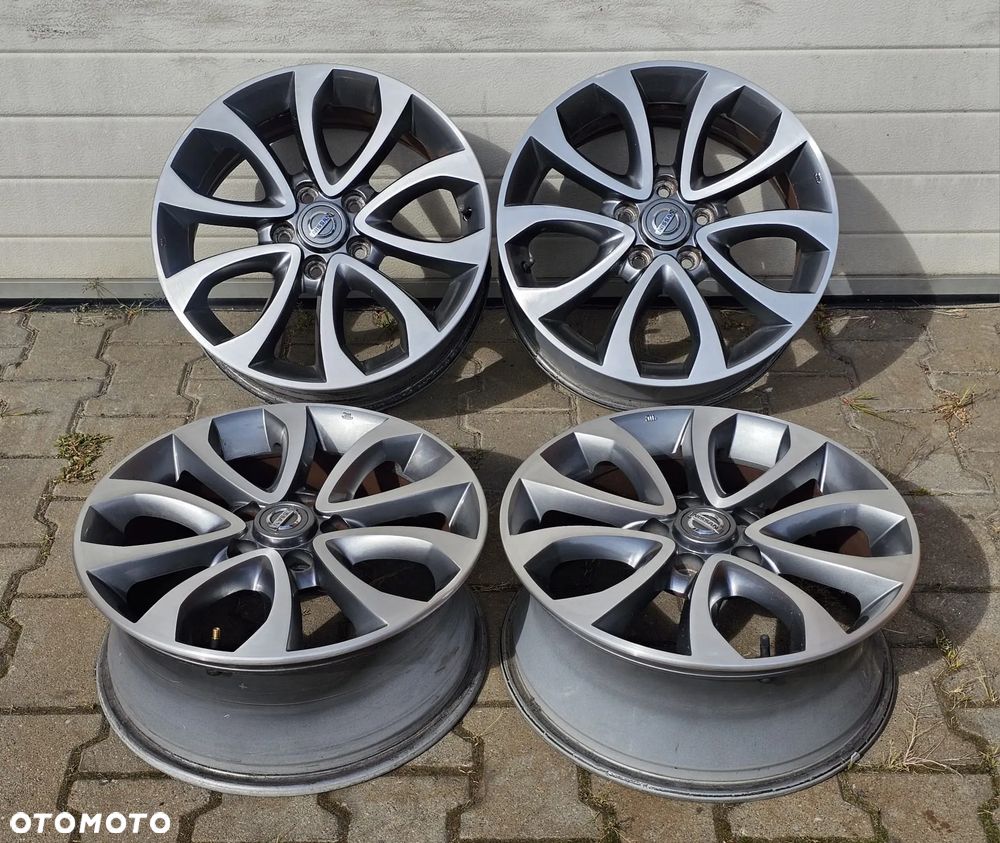 Felgi aluminiowe 17'' Nissan OE Juke F15 Qashqai Pulsar Leaf II Renault Dacia / 7Jx17'' ET47 5x114.3 / 40300-1KR7A