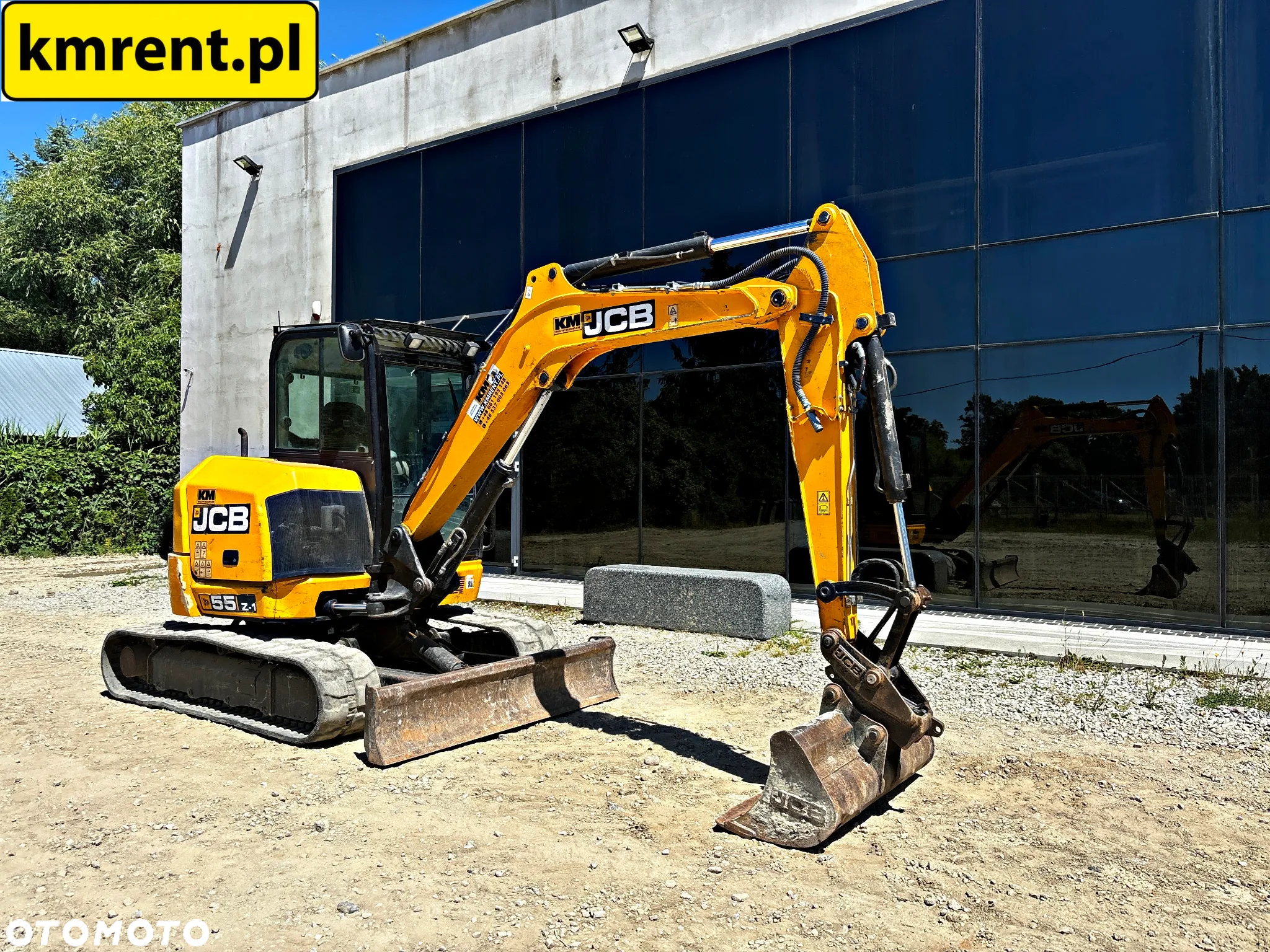 JCB 55Z-1 MINI-KOPARKA 2018R. | JCB 51 8050 8055 CAT 305 VOLVO ECR 48 - 3