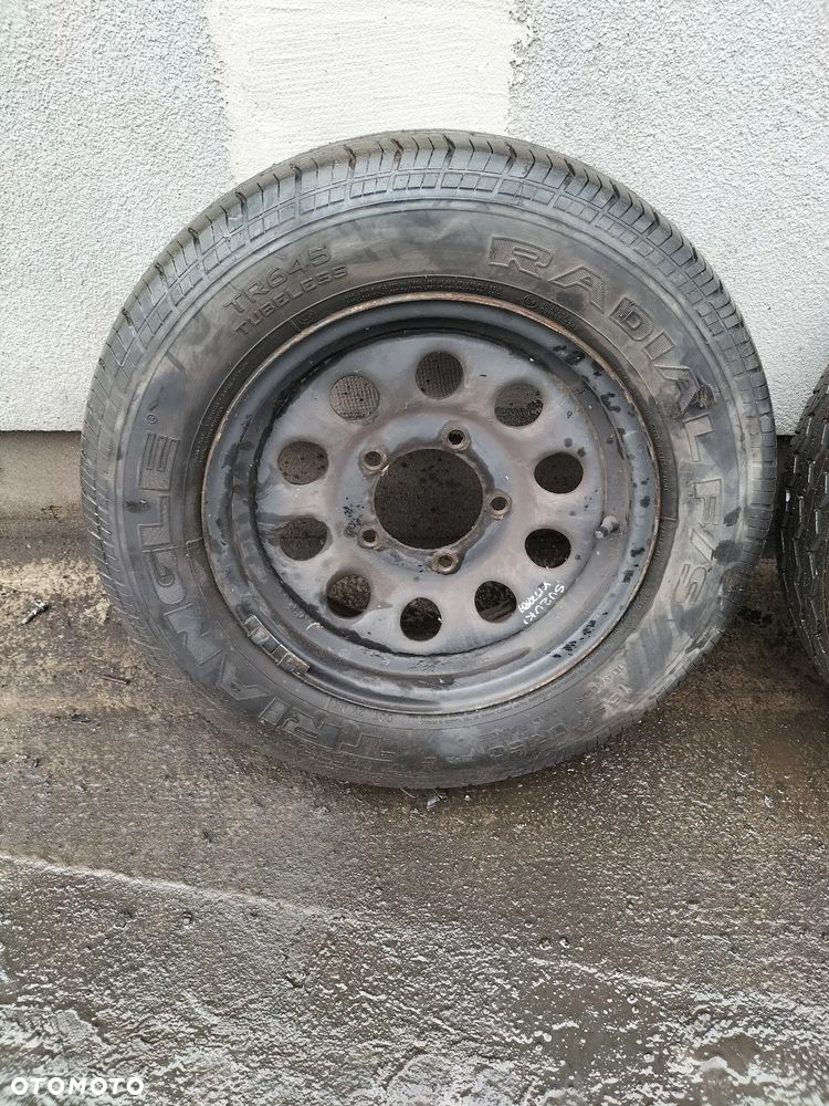 KOMPLET KÓŁ SUZUKI VITARA 5x139.7 195/70R15C - 2